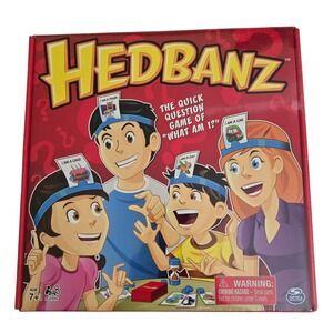 New Hedbanz Board Game Spin Master Sealed Family Party Game Guessing 2nd Edition